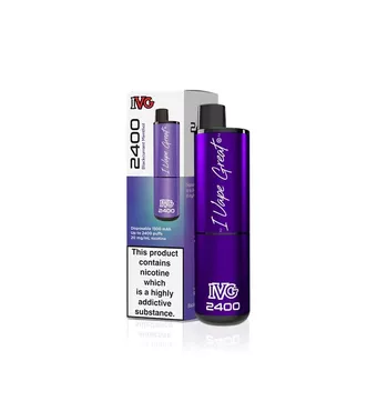 IVG 2400 Disposable Pod - Blackcurrant Menthol