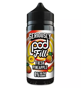 Doozy Vape - Seriously Pod Fill - 100ml - Fresh Pineapple