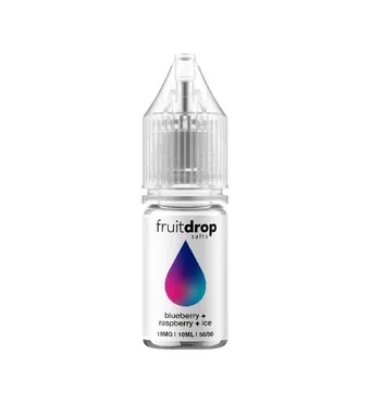 Drop E-liquid - Blueberry + Raspberry + Ice Nic Salt