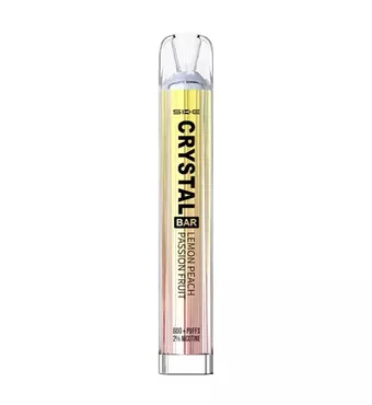 Crystal Bar Disposable Pod - Lemon Peach Passion Fruit