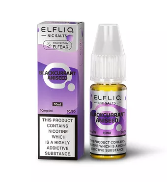 Elf Bar ELFLIQ - Nic Salt - Blackcurrant Aniseed