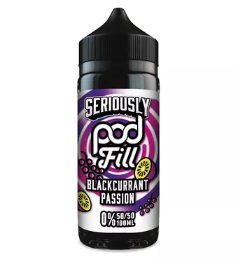 Doozy Vape - Seriously Pod Fill - 100ml - Blackcurrant Passion