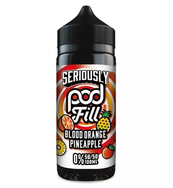 Doozy Vape - Seriously Pod Fill - 100ml - Blood Orange Pineapple