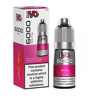 IVG 6000 - Nic Salt - Pink Pop