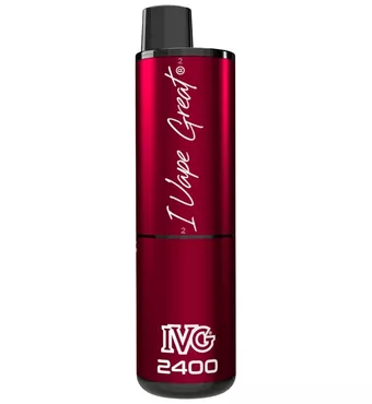 IVG 2400 Disposable Pod - Red Raspberry Collection