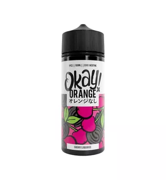 Okay! Orange - 100ml - Cherry Liquorice