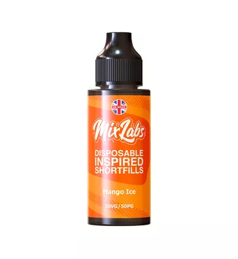 Mix Labs - 100ml Shortfill - Mango Ice