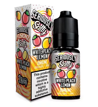 Doozy Vape - Seriously Salty Fuisionz - White Peach Lemon