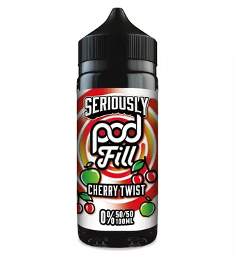 Doozy Vape - Seriously Pod Fill - 100ml - Cherry Twist