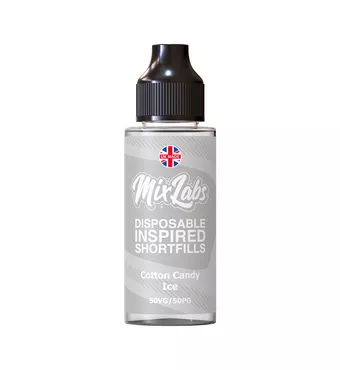 Mix Labs - 100ml Shortfill - Cotton Candy Ice