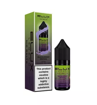 Elux - Nic Salt - Blackcurrant Menthol