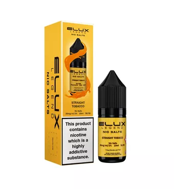 Elux - Nic Salt - Straight Tobacco