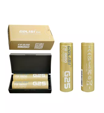 Golisi G25 INR 18650 25A Battery