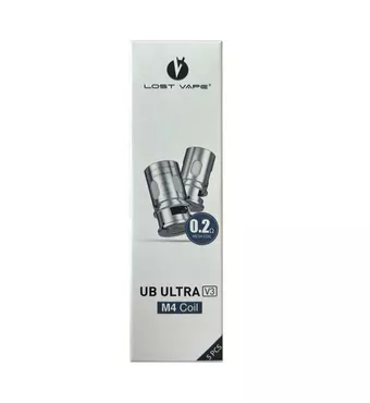 Lost Vape UB Ultra V3 Replacement Coil For Centaurus Q80 Kit / UB Ultra Empty Catridge (5pcs/pack)