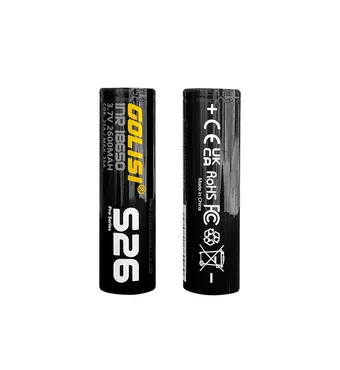 Golisi S26 InR 18650 2600mAh 35A Li Ion Battery