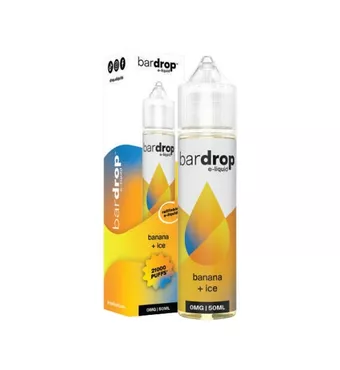 Bar Drop E-Liquid - 50ml - Banana + Ice