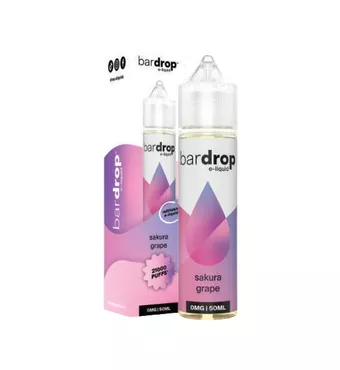 Bar Drop E-Liquid - 50ml - Sakura Grape