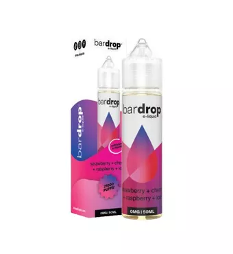 Bar Drop E-Liquid - 50ml - Strawberry + Cherry + Raspberry + Ice