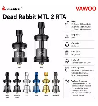 Hellvape Dead Rabbit MTL 2 RTA
