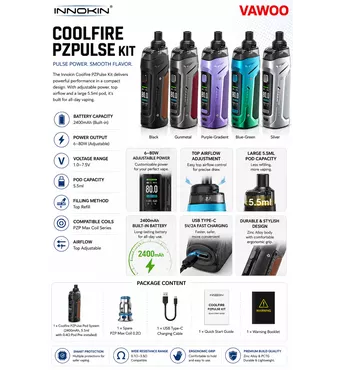 Innokin Coolfire PZPulse Kit