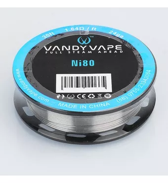 Vandy Vape Pure Nickel Ni80 24GA Wire