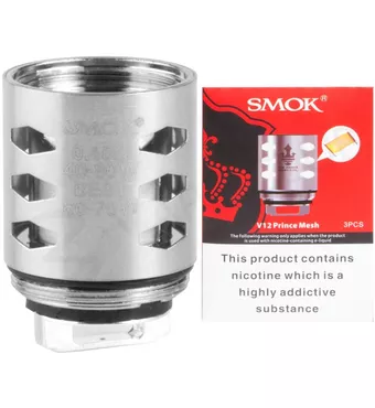 Smok TFV12 Prince Replacement Coil 3pcs - V12 Prince Dual Mesh 0.2ohm