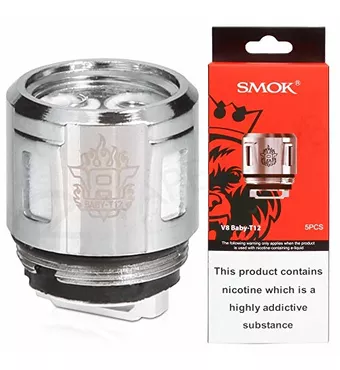 Smok TFV8 X-Baby Q2 0.4ohm Dual Coils Replacement Coil for TFV8 X-Baby 3pcs-0.4ohm