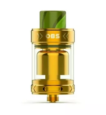 OBS Crius II RTA Rebuildable Tank Atomizer with 3.5ml Capacity and Bottom Airflow System-Rainbow